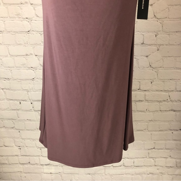 NWT - Lulu's Plum Colored Off the Shoulder Mini Dress w/ Flutter Sleeves. Size S - Picture 5 of 10